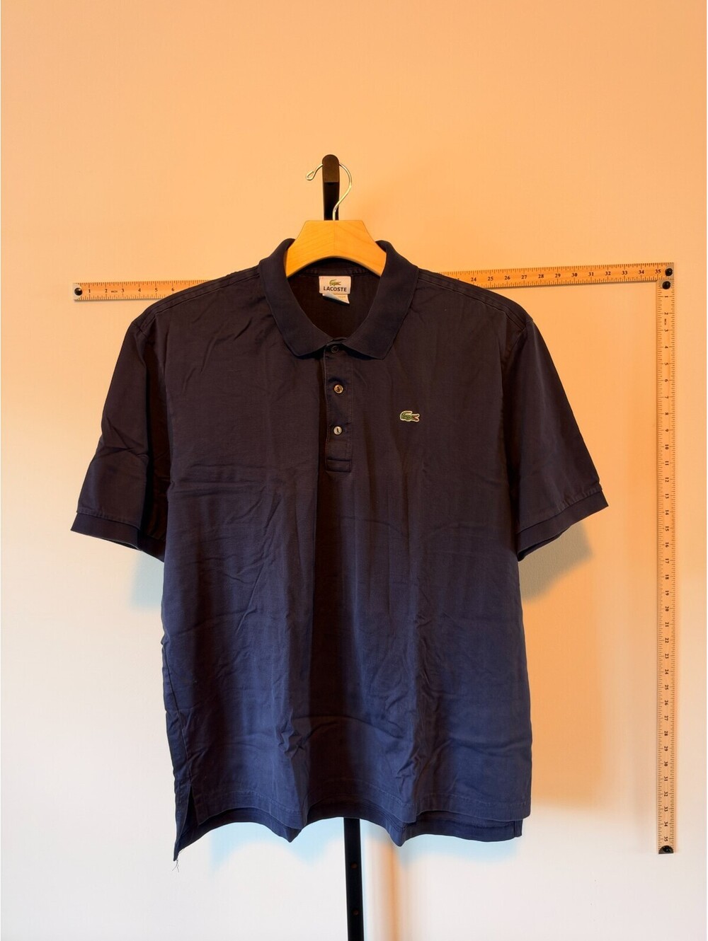 Lacoste Men's Original Classic Fit Polo Size 7 (XL) Blue Preppy Old Money